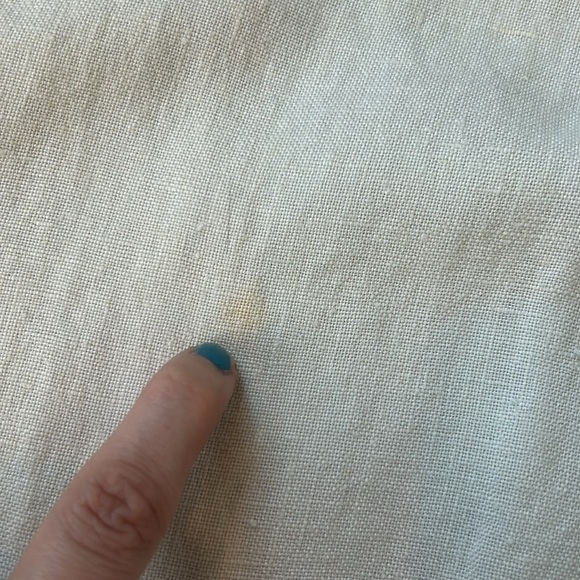 Eileen Fisher Irish Linen Wide Leg Pants - Picture 4 of 5